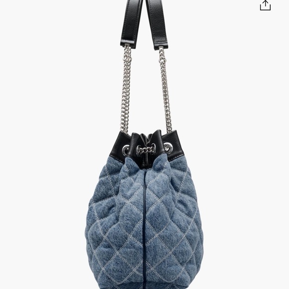 Absolutely gorgeous like new Marc Jacob’s the Sack Bag in denim and leather - Picture 5 of 8